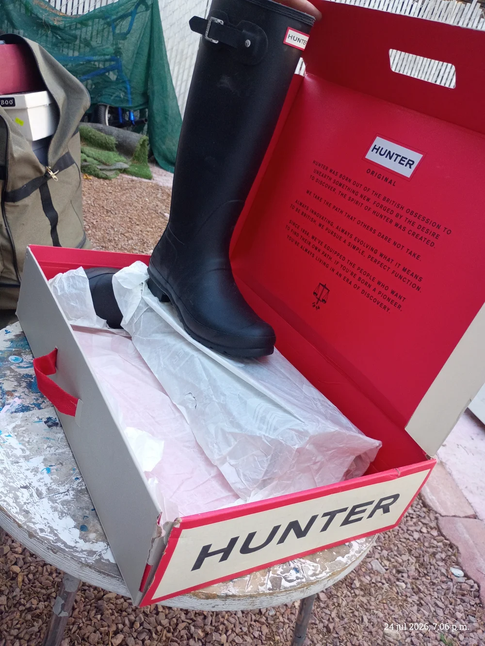 Hunter sturdy waterproof